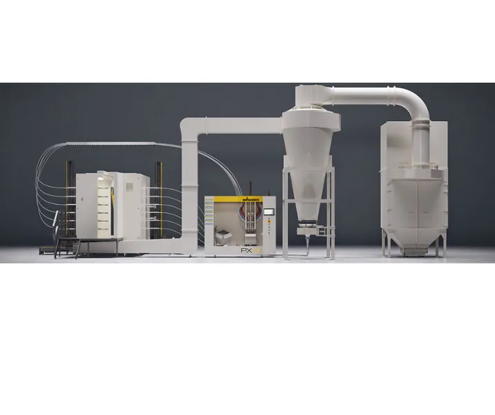 Electrostatic painting system: Wagner PXE powder center (E-line system)